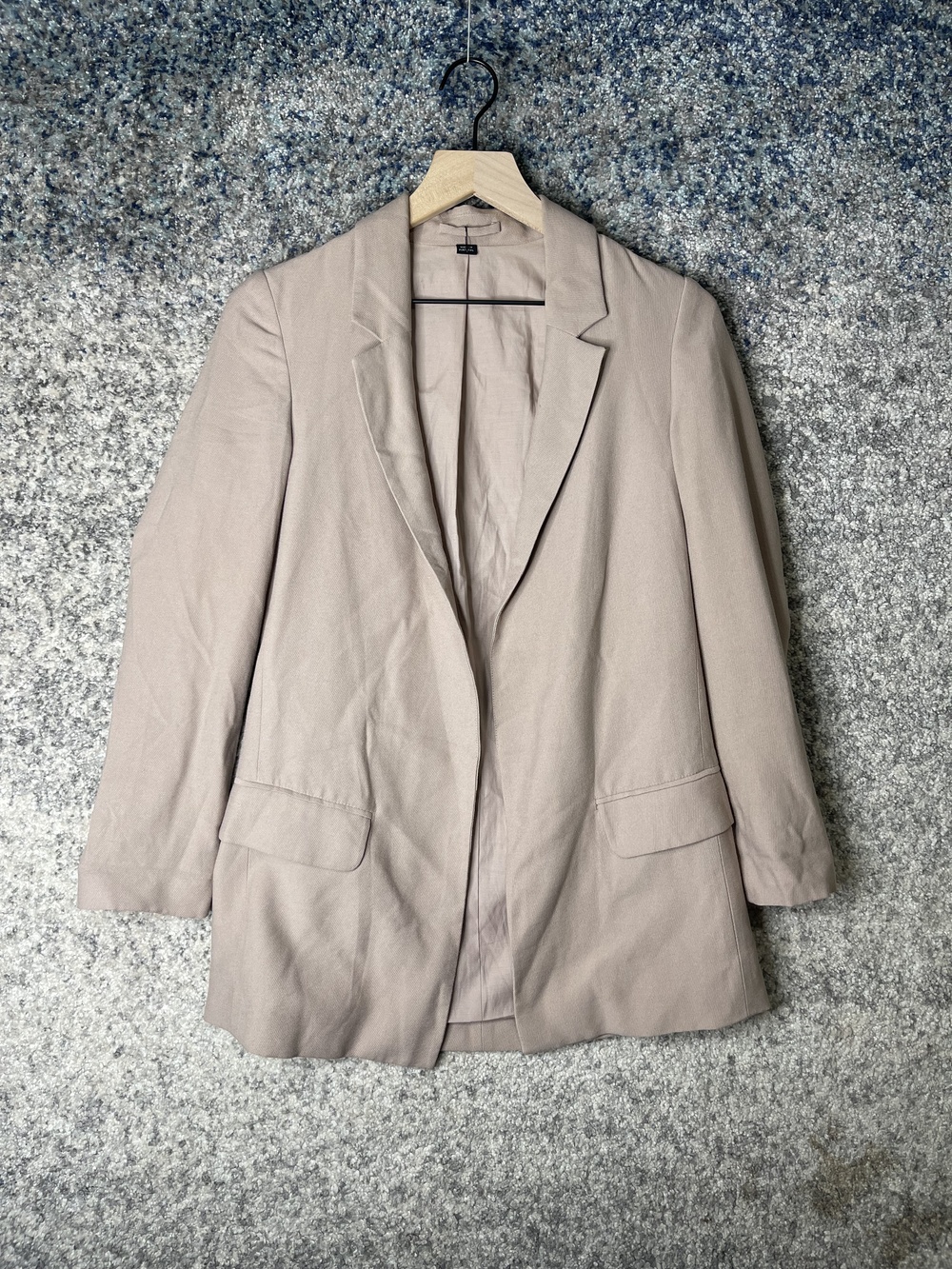 AllSaints Blazer Womens 4 Longline Relaxed Fit Suit Jacket Pockets Office Workwe